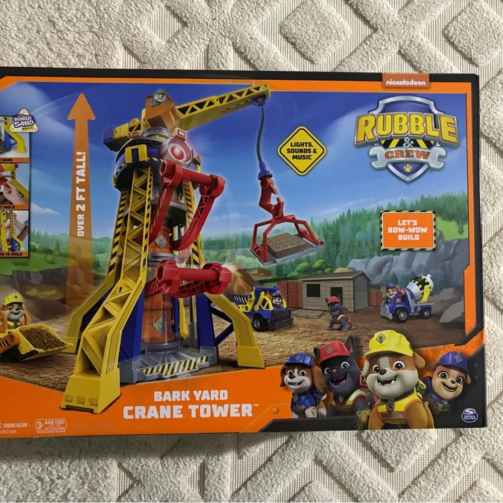 Paw Patrol Rubble and Crew! Crane construction set. New! - Picture 2 of 3